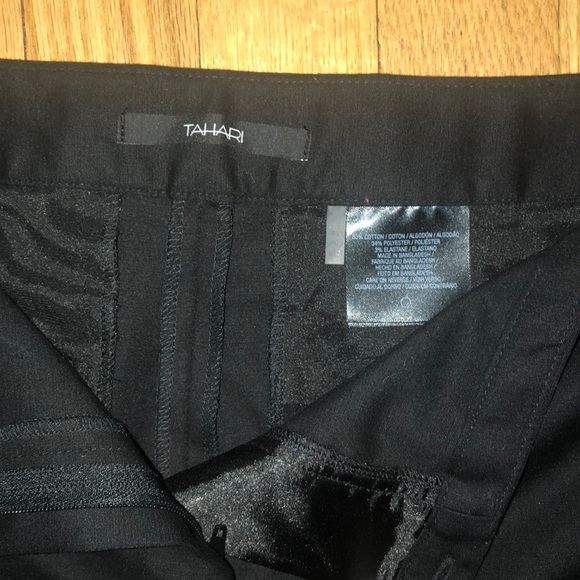 Elie Tahari Black Dress Pants - Picture 2 of 4